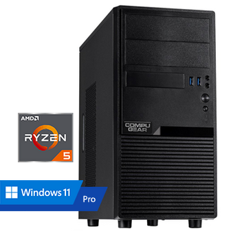 Ryzen 5 4600G - 8GB RAM - 500GB M.2 SSD - WiFi - Desktop PC (Home Office HR5G-8R500M)