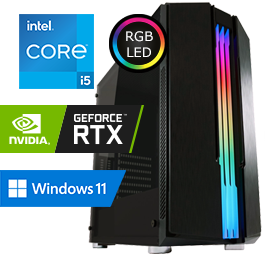 Core i5 / RTX 3060 / 16GB / 500GB SSD / Windows 11 / Game PC